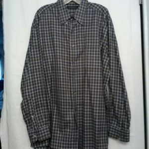 Hathaway Men's Dress Shirt size XL